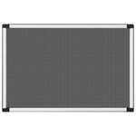 vidaXL Moustiquaire extensible pour fenêtres Blanc (100-193)x75 cm