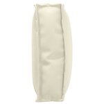 vidaXL Coussin de palette pour dossier crème 60x40x12 cm en tissu Oxford.