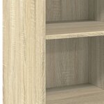 vidaXL Buffet chêne sonoma 50x41x93 cm bois d'ingénierie