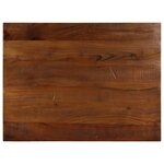 vidaXL Dessus de table 90x60x2 5 cm rectangulaire bois massif récupéré