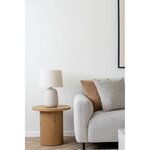 Coussin Kobe marron clair 45 x 45 cm
