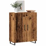 vidaXL Buffet vieux bois 69 5x34x90 cm bois d'ingénierie