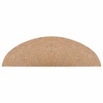vidaXL Tapis d'escalier auto-adhésifs 10 Pièces beige 56x17x3 cm