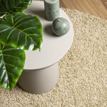 vidaXL Tapis shaggy PAMPLONA poils longs moderne doré Ø 280 cm