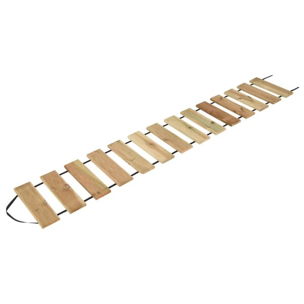 vidaXL Rouleau de terrasse 50x300 cm Bois de pin imprégné
