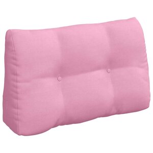 vidaXL Coussin de Dos Rose 80 x 24 x 50 cm tissu