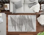 Tapis de salon NOUR 120 x 180 cm - Gris