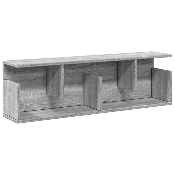 vidaXL Armoire murale 100x20x30 cm sonoma gris bois d'ingénierie
