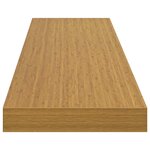 vidaXL Étagère Murale 4 Pièces Beige 120 x 23 5 x 4 cm Bois d'ingénierie