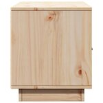 vidaXL Meuble TV 80x34x40 cm Bois de pin massif