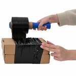 vidaXL Films étirables 10 Pièces noir 23 μm 10 cm x 150 m