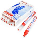 Marqueur Acrylique 5100 Rouge Trafic Pointe Moyenne 2-3 mm x 10 EDDING
