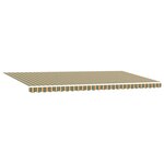 vidaXL Auvent Rétractable Multicolore 600 × 350 cm