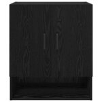 vidaXL Meuble mural Chêne noir 60 x 31 x 70 cm Bois d'ingénierie