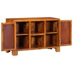 vidaXL Buffet multicolore 90x35x60 bois massif d'acacia