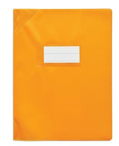 Protège-cahier PVC 150 Strong Line 24x32 cm opaque orange OXFORD