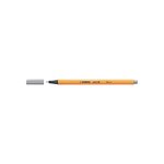 Stylo-Feutre POINT 88 Pointe Fine 0 4 mm gris bleu moyen x 10 STABILO