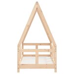 vidaXL Cadre de lit pour enfant 70x140 cm bois de pin massif