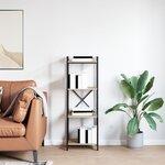vidaXL Bibliothèque Chêne sonoma 40 x 30 x 118 cm Bois d'ingénierie