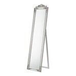 Miroir sur pied inclinable 160 x 40 cm argenté 03_0007960