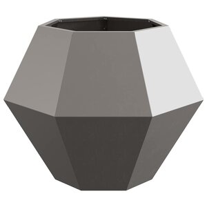 vidaXL Jardinière Rouillé 75 x 75 x 60 cm