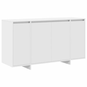 vidaXL Buffet Blanc 135 x 41 x 69 cm Bois d'ingénierie