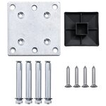 vidaXL Clôture de jardin WPC 175x105 cm Gris