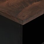 vidaXL Meuble TV - 100 x 33 5 x 46 cm  en bois de mangue massif.