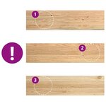 vidaXL Marches d'escalier 20 Pièces non traité bois de chêne massif