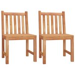 vidaXL Ensemble à manger de jardin 4 Pièces Bois de teck massif