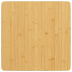 vidaXL Dessus de table 40x40x1 5 cm bambou