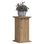 vidaXL Support pour plantes 33x33x60 cm bois d'ingénierie