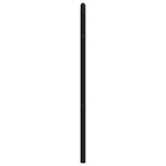 vidaXL Tête de lit métal noir 100 cm