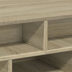 vidaXL Table basse chêne sonoma 70x70x29 cm bois d'ingénierie