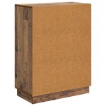 vidaXL Buffet Bois ancien 66 x 34 5 x 87 cm Bois d'ingénierie