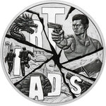 Monnaie TRIADS World Gangs 1 Oz Medaille Argent 2026 (PRÉCOMMANDE)