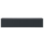vidaXL Abri de jardin Anthracite 257x779x181 cm Acier galvanisé