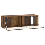 vidaXL Meuble TV mural Bois ancien 98 x 31 x 30 cm Bois d'ingénierie