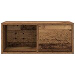 vidaXL Meubles TV 2 Pièces vieux bois 60x31x25 5 cm bois d'ingénierie