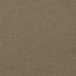 vidaXL Coussin de chaise longue taupe mélangé (75+105) x 50 x 4 cm tissu
