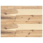 vidaXL Étagères flottantes 3 Pièces 40x30x4 cm acacia massif non traité