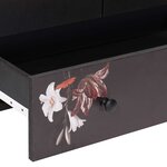 vidaXL Armoires de rangement avec porte Multicolore 60 x 33 5 x 100 cm