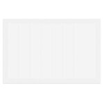 vidaXL Table de Jardin Blanc 150 x 100 x 73 cm polyrotin