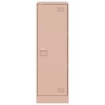 vidaXL Buffet rose 34 5x39x107 cm acier