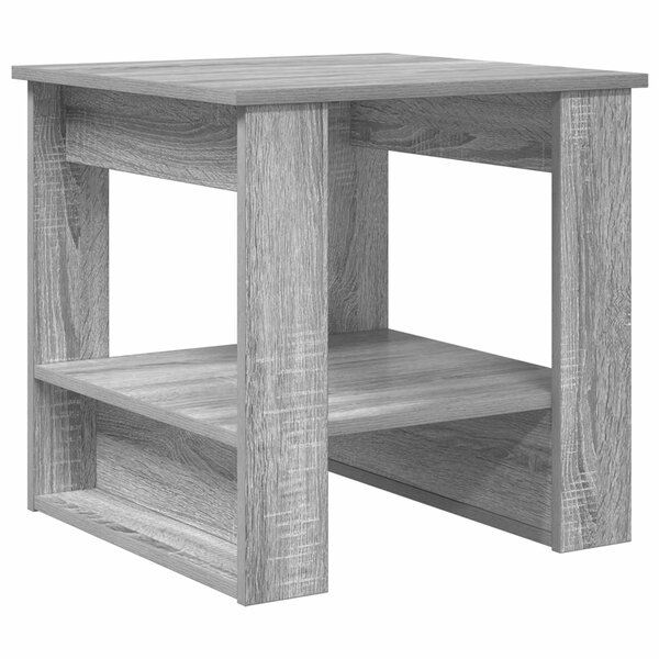 vidaXL Table basse Gris Sonoma 51 x 50 x 50 cm Bois d'ingénierie