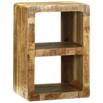 vidaXL Meuble TV 36x30x54 cm en bois massif de manguier