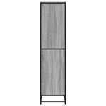 vidaXL Bibliothèque sonoma gris 40x35x139 cm bois d'ingénierie