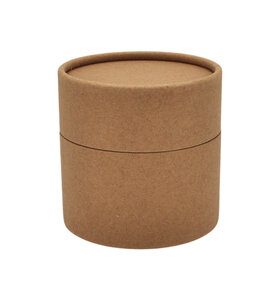 Lot de 50 boîtes cylindriques Kraft 7.2 x 6.2 cm
