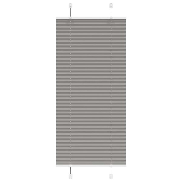 vidaXL Store plissé anthracite 55x100 cm largeur du tissu 54 4 cm