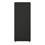Caisson de bureau meuble de rangement pour documents dossiers fournitures de bureau à roulettes avec 5 tiroirs 69 x 28 x 41 cm noir 03_0006330